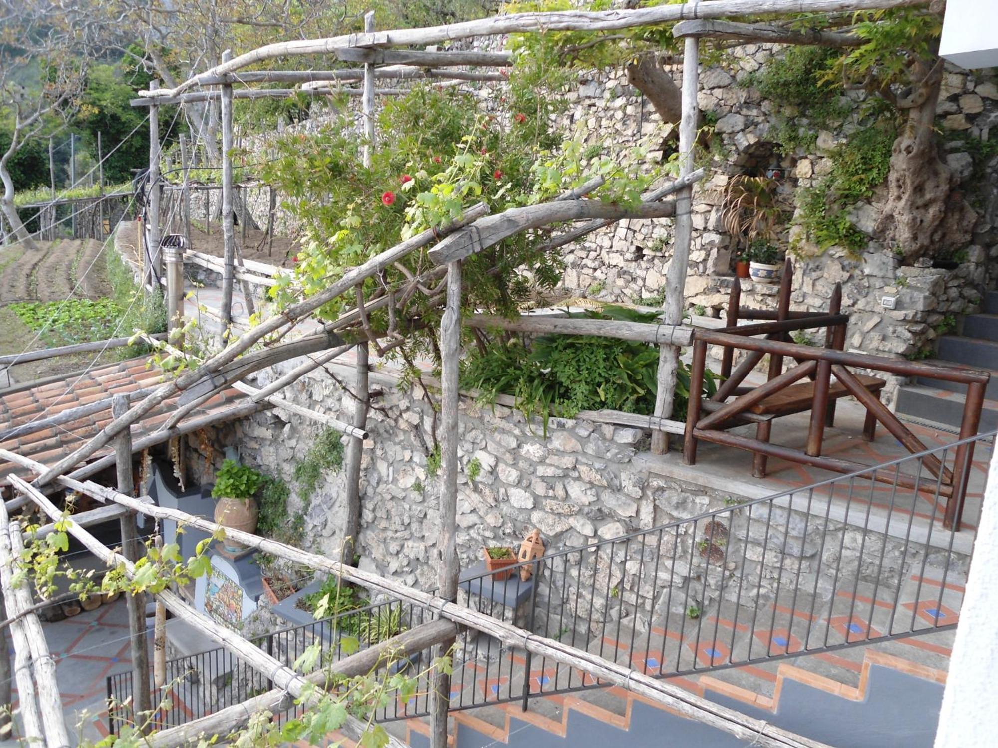 Le Ghiande Panzió Positano Kültér fotó